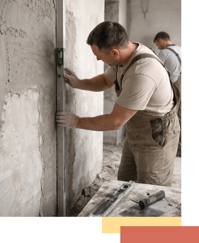 Установка штукатурных маяков в Ярцево с гарантией качества