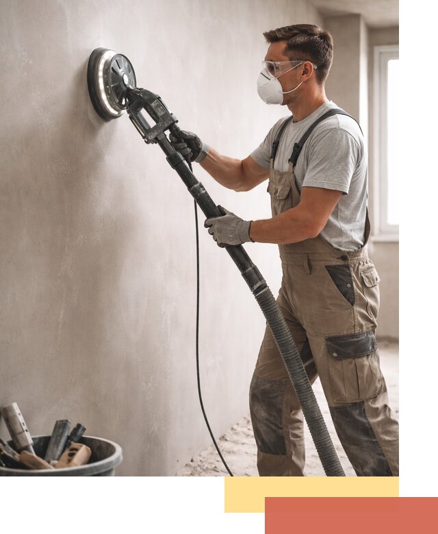 Профессиональная шлифовка стен в Ярцево быстро и качественно