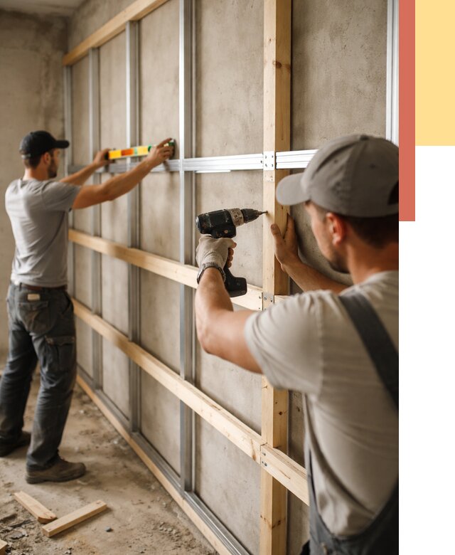 Устройство обрешетки под панели в Ярцево от 2137 руб. — монтаж под ключ | ОТДЕЛОЧНИК-Рцв