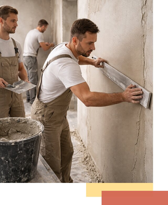 Штукатурка стен без маяков в Ярцево быстро и качественно