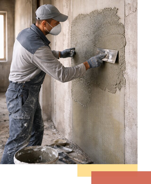 Штукатурка стен по сетке в Ярцево под ключ качественно и быстро