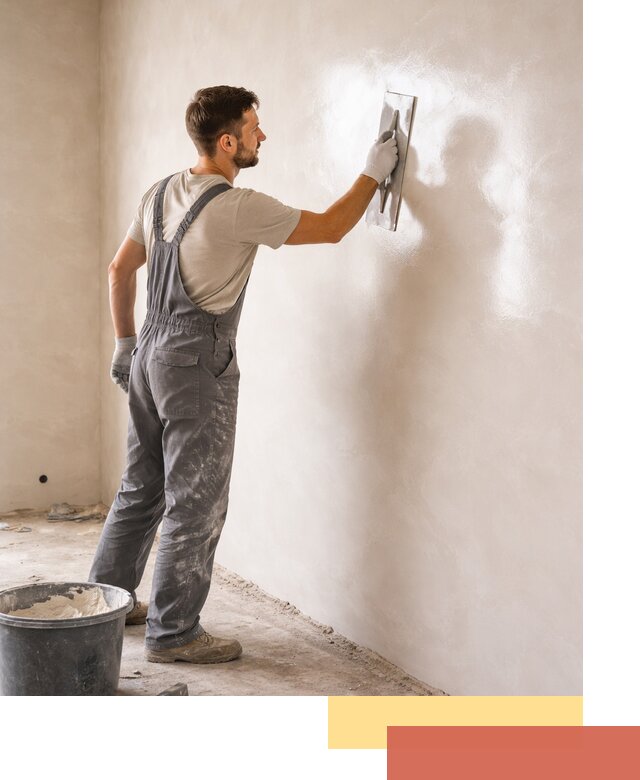 Глянцевание штукатурки стен в Ярцево профессионально и быстро