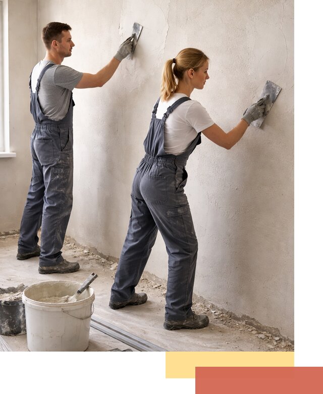 Штукатурка стен под обои в Ярцево профессионально и быстро