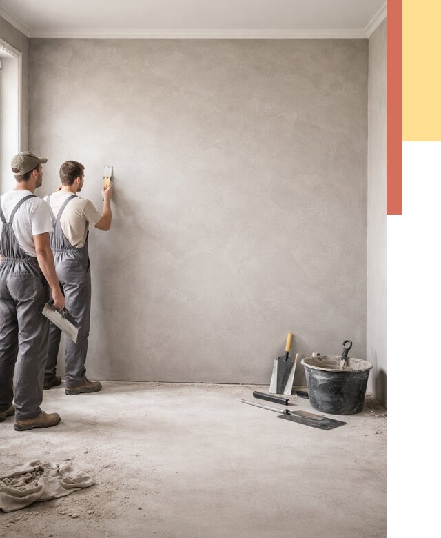 Микробетон на стены в Ярцево от 1272 руб. — нанесение и отделка | ОТДЕЛОЧНИК-Рцв