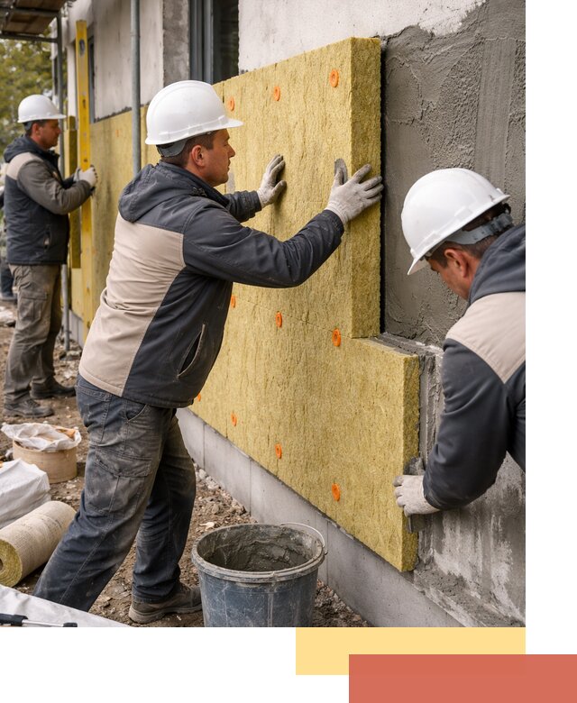 Утепление стен минватой в Ярцево — тепло и звукоизоляция