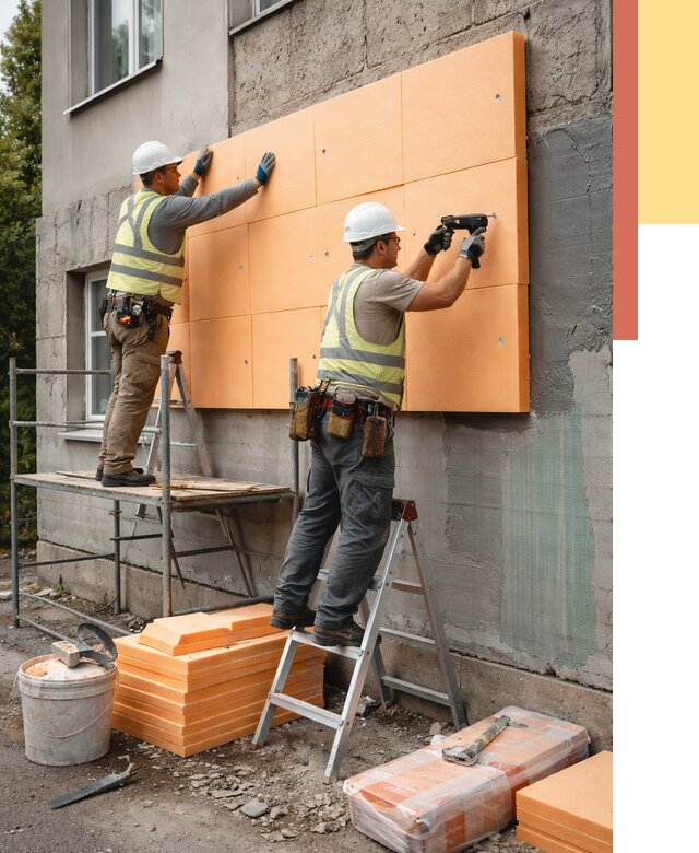 Утепление стен пеноплексом в Ярцево от 1882 руб./м2 — быстро и недорого | ОТДЕЛОЧНИК-Рцв