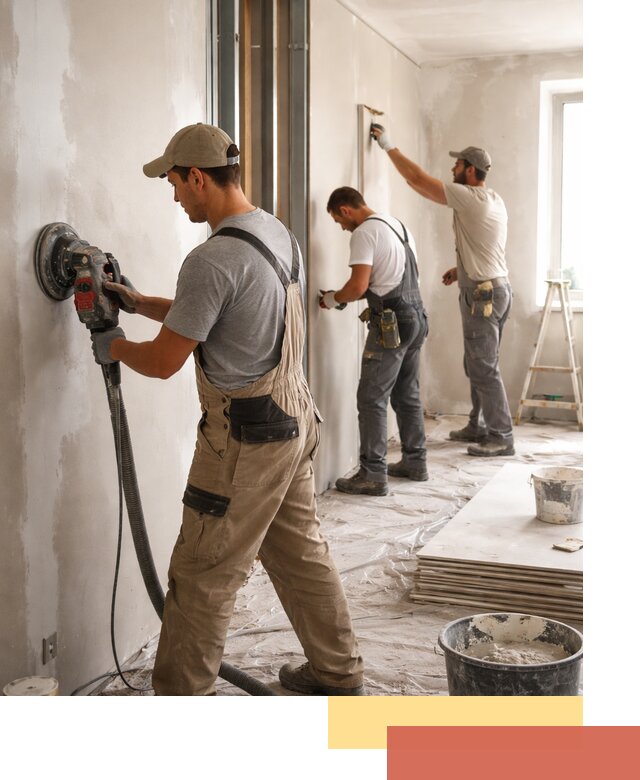 Профессиональная отделка стен в Ярцево качественно и в срок