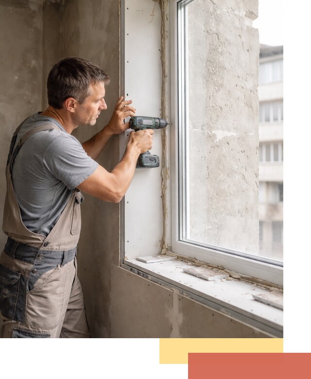 Монтаж гипсокартонных откосов в Ярцево под ключ