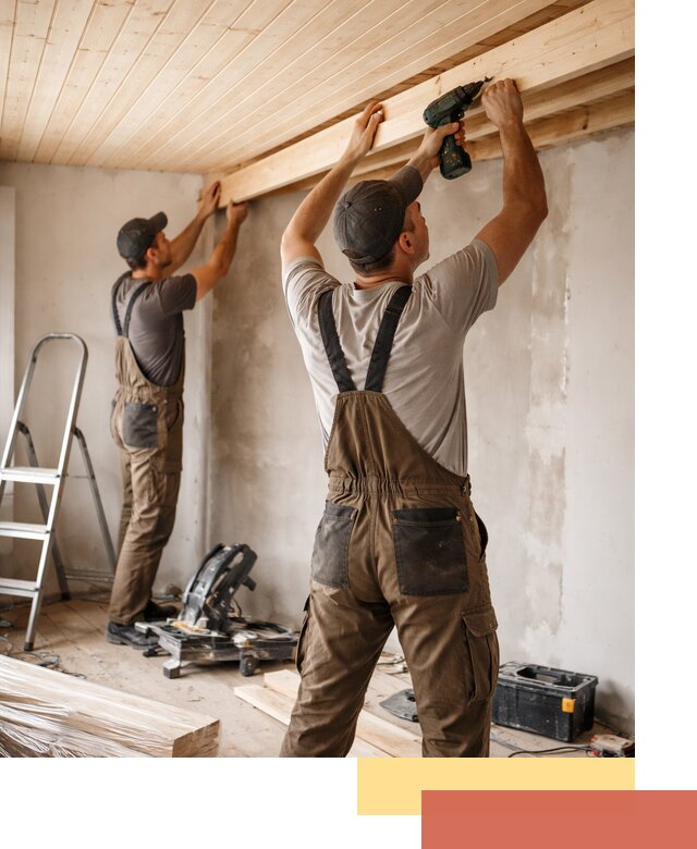 Монтаж потолка из вагонки в Ярцево профессионально и аккуратно