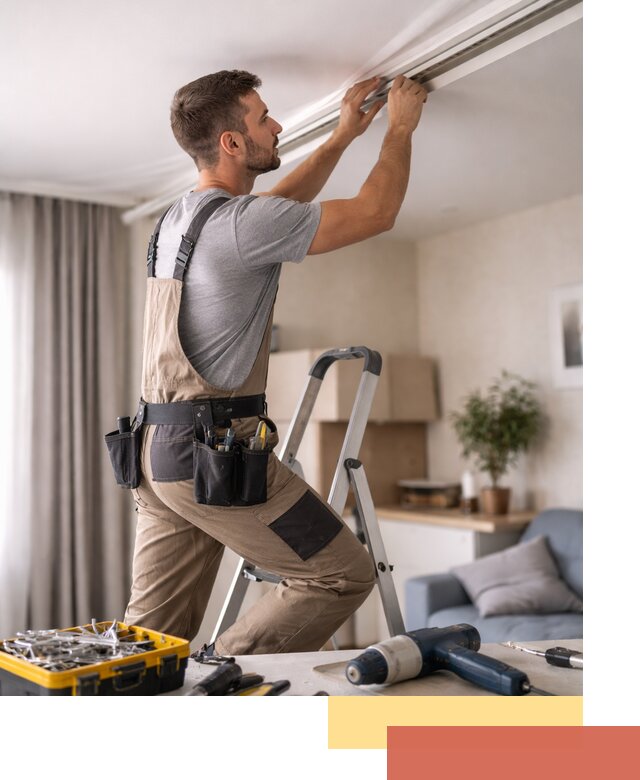 Ремонт натяжных потолков в Ярцево — качественно и оперативно