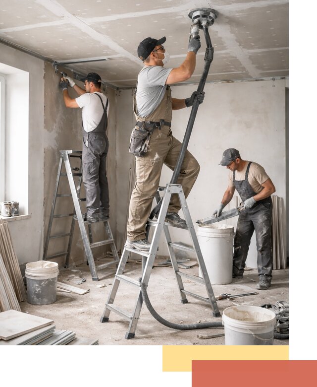 Ремонт потолка из гипсокартона в Ярцево: быстрый и качественный монтаж