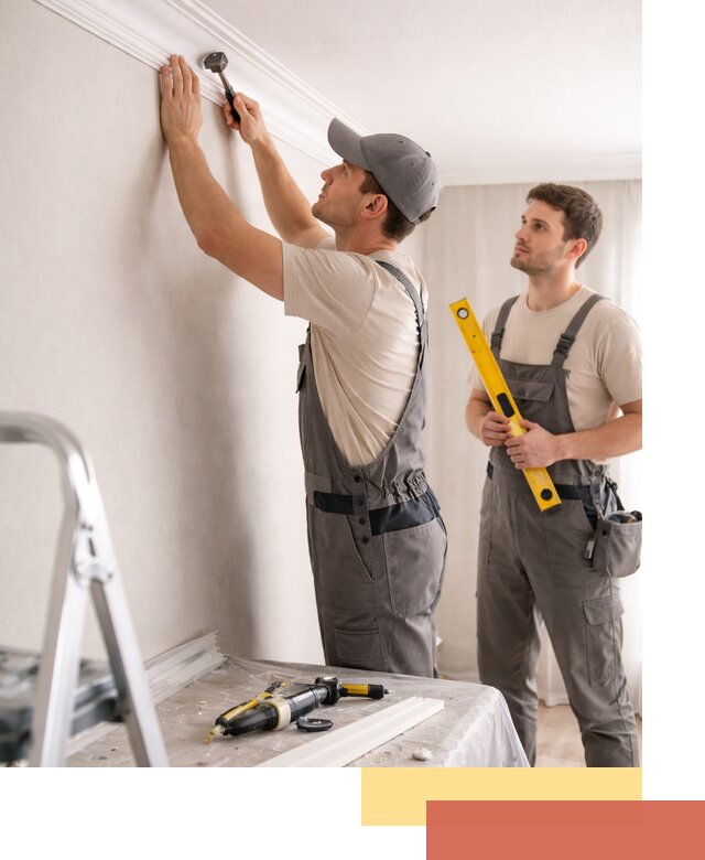 Монтаж потолочного плинтуса в Ярцево качественно и быстро